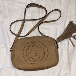 Gucci Soho Disco Bag Tan Patina
